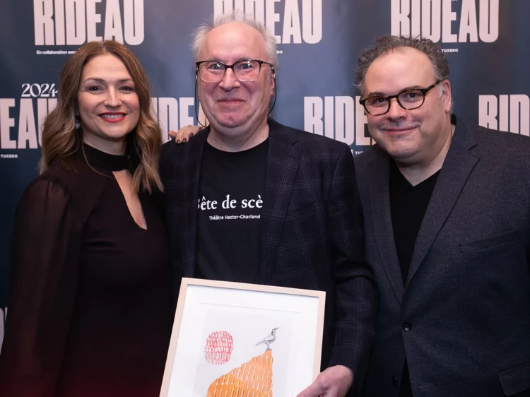 Photo Blogue prix RIDEAU hommage